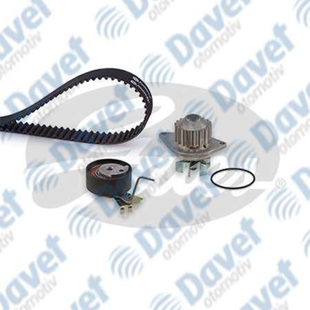 GATES KP15574XS Triger Gergi Kit+Su Pompasipeugeot 106 Ii 1.6 /Citroenberlingo C2 C3 1.1 96-
